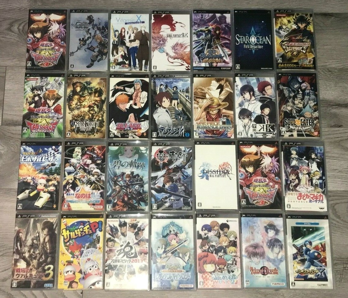 Playstation PSP Games Pick & Choose Japan Import Region Free