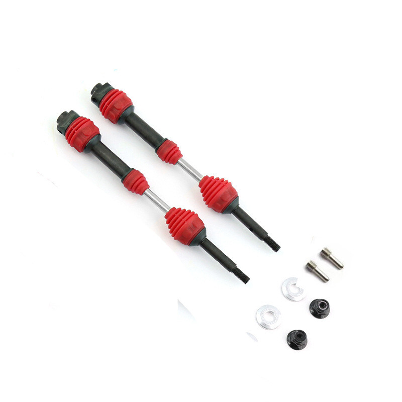 Front & Rear Drive Shafts Upgrade For TRAXXAS Hoss/Rustler 4X4 2wd 1/10