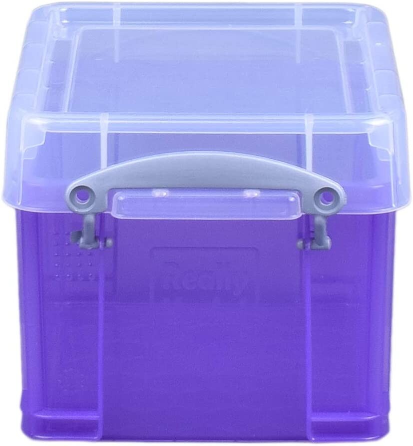 Really Useful Box 3 Litre Pack of 2, Assorted Colours, CD Storage