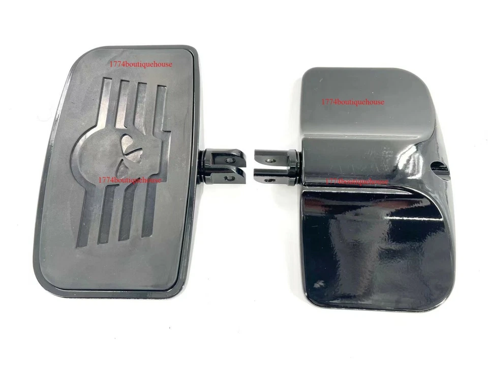 Skull GLOSS 黑色合金铃木大道 M50 乘客地板踏板 美国 — 第 2/4 张图片