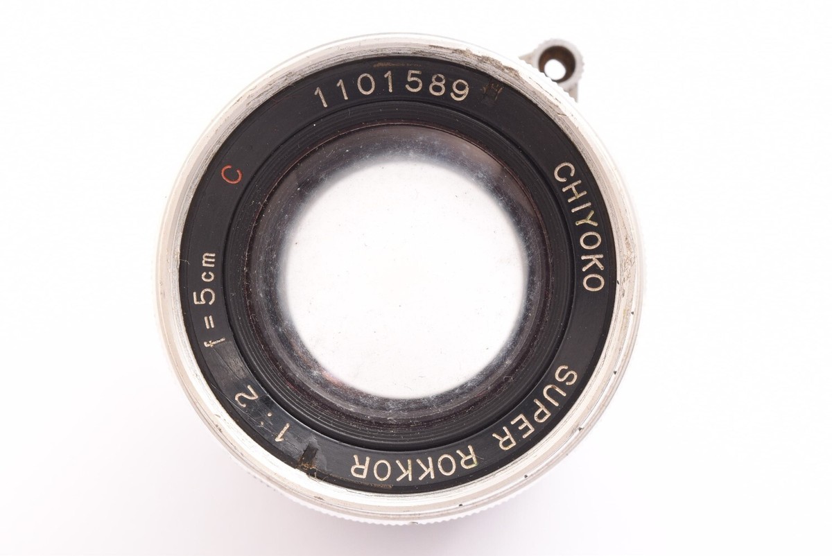 CHIYOKO SUPER ROKKOR 50mm f2 39mm LTM #1101589 kjm 157-107-5