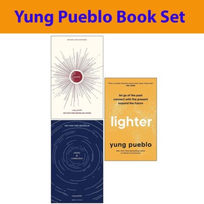 Yung Pueblo 3 Books Collection Set [Inward | Clarity & Connection | Lighter] NEW