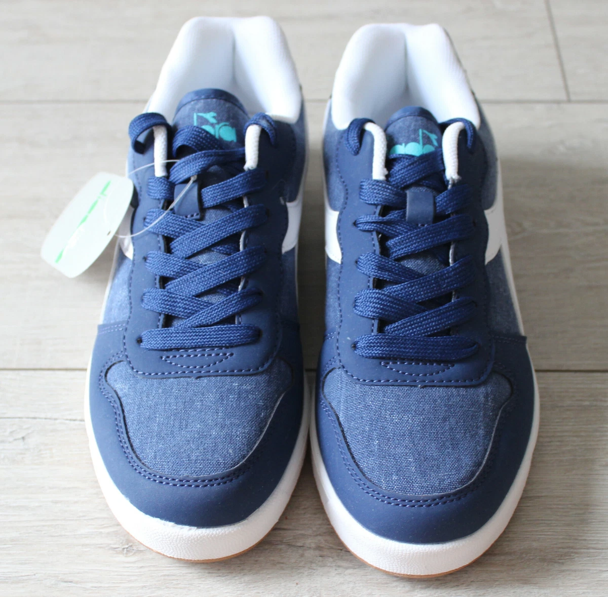 Diadora Playground CV GS Bleu Navy Blanc EUR 38 UK 5
