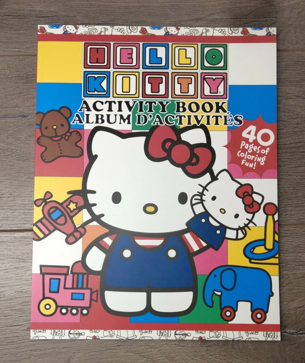 LOT OF Sanrio Hello Kitty Jumbo Coloring Activity Book 2014