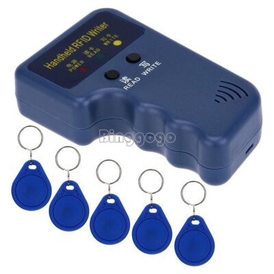 Handheld 125KHz RFID Copier/Writer/Readers/Duplicator With 10PCS ID Tags