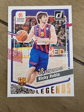 Ricky Rubio 2023-24 Donruss Euroleague Legends - Barcelona