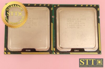 X5650 INTEL XEON PROCESSOR 12M CACHE 2.66 GHz 6.40 GT/s QPI (LOT OF 2) SLBV3