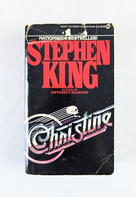 Christine by Stephen King 1983 Signet Paperback - First Printing