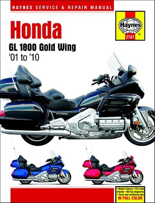 Honda GL1800 Gold Wing Repair Motorcycle Manuals and Literature