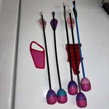 Nerf Rebelle Secrets  Spies Bow and Arrow Pack 5 Arrows Loose And Decoder