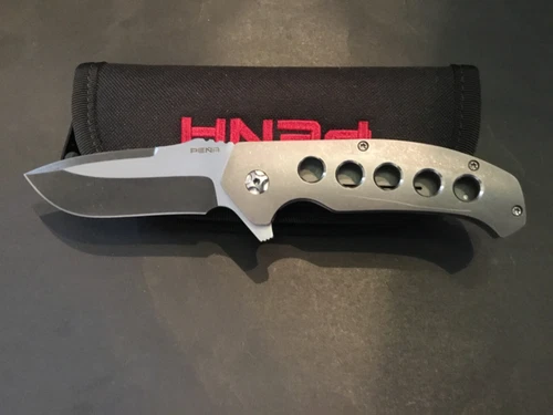 Custom Enrique Pena Semi-Dirty Diesel Flipper Folder Folding Knife