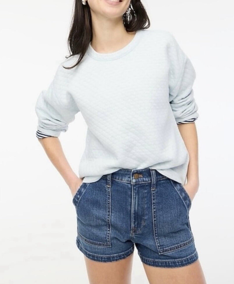 Pull J.Crew Réversible Double Face En Coton - Taille XS - NEUF Sans étiquette