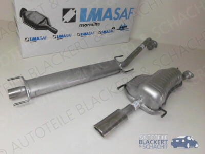 Imasaf Auspuffset ab Kat für Opel Astra G 2.2 DTI Coupe+Cabrio 2002-2004|MSD+ESD