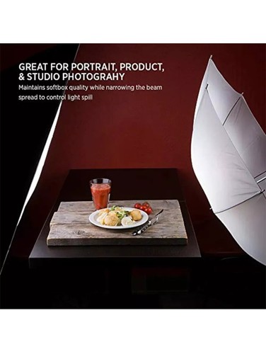 Fovitec 19" Square Softbox for 600 LED Panels, Foldable with Removable Front - Picture 4 of 7