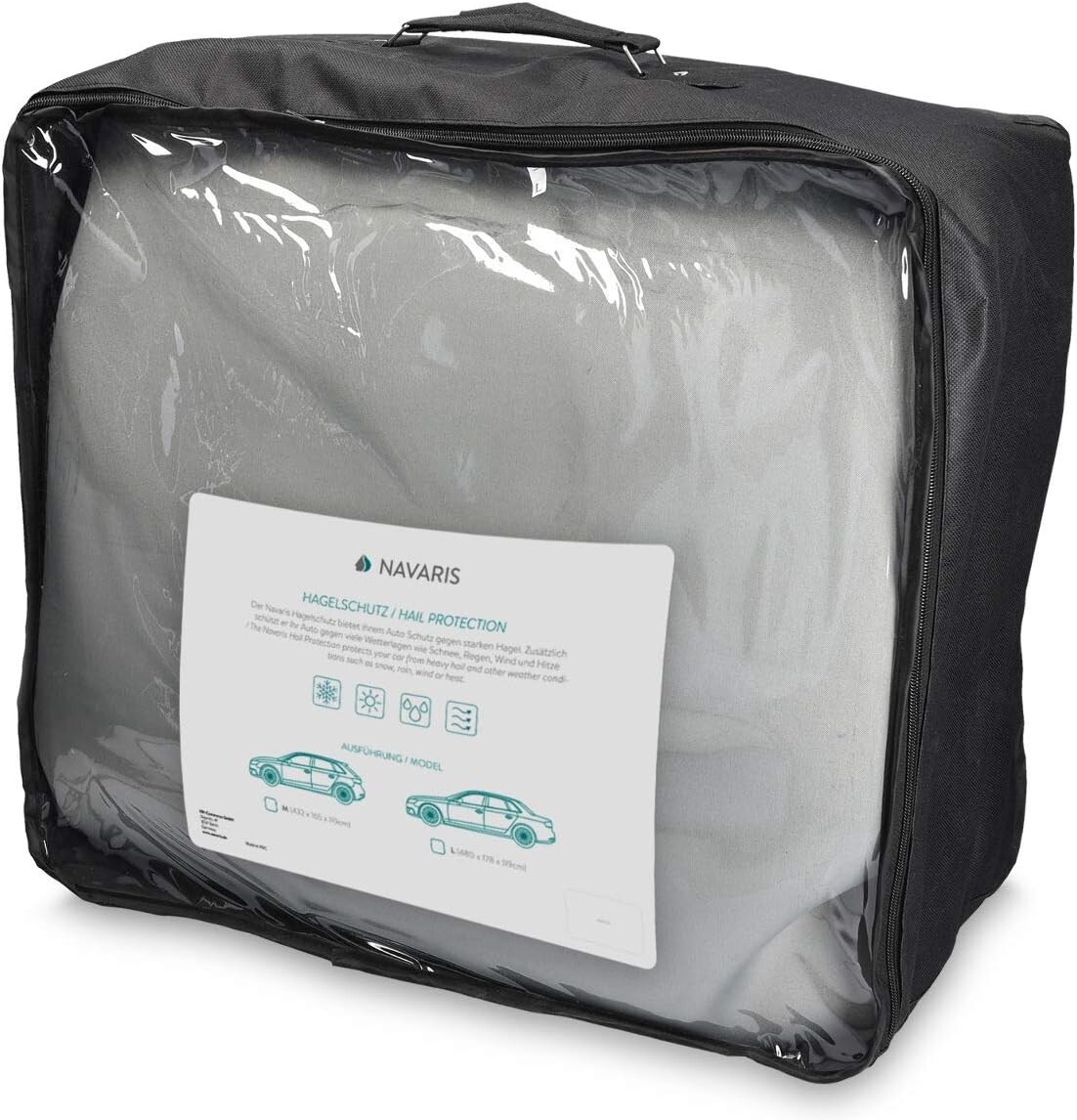 Car Cover Padded Weatherproof Navaris Hail Protection Heavy duty RRP £