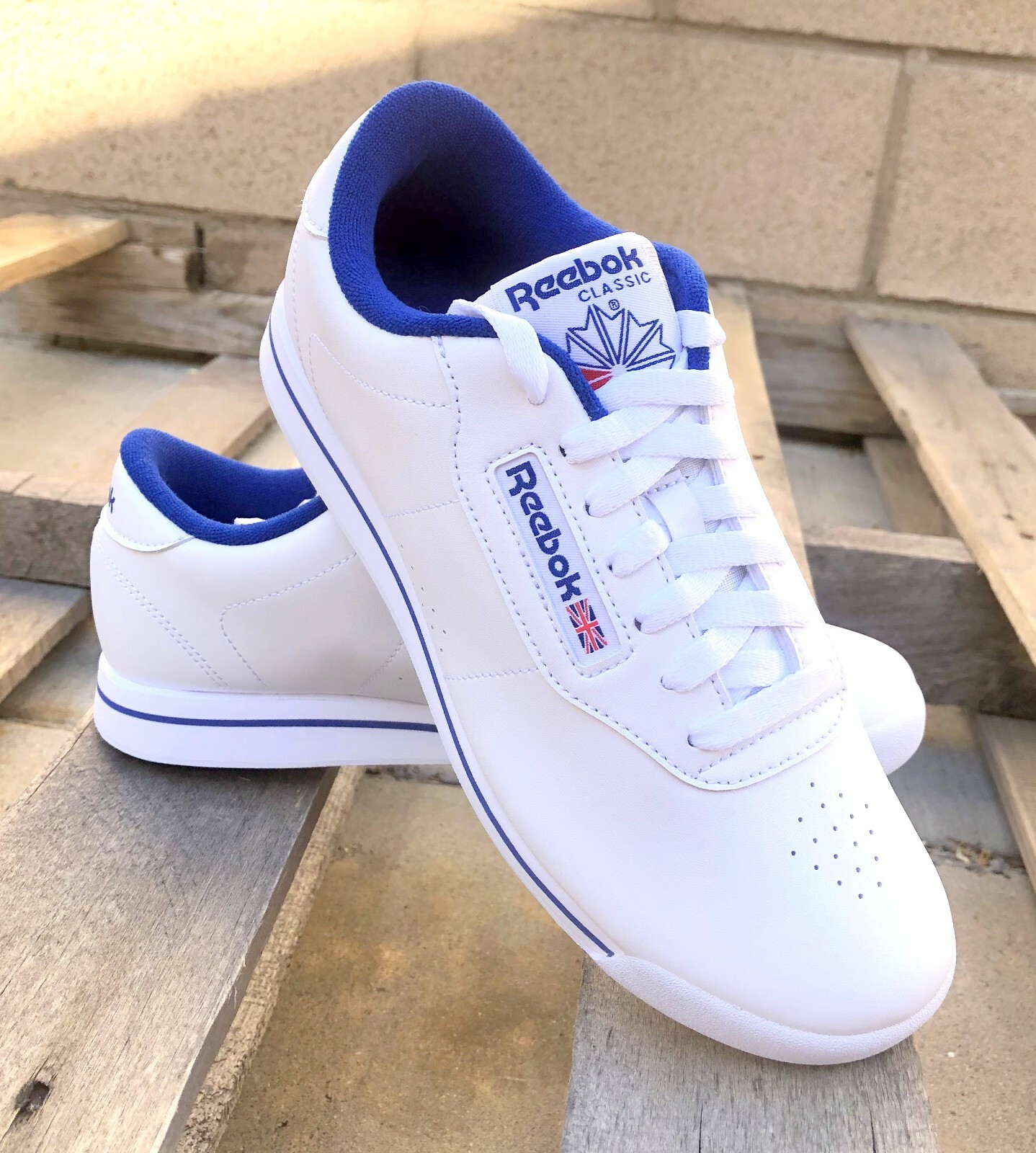 Reebok Princess FV5294 White Sneakers Womens Shoes Sizes | eBay