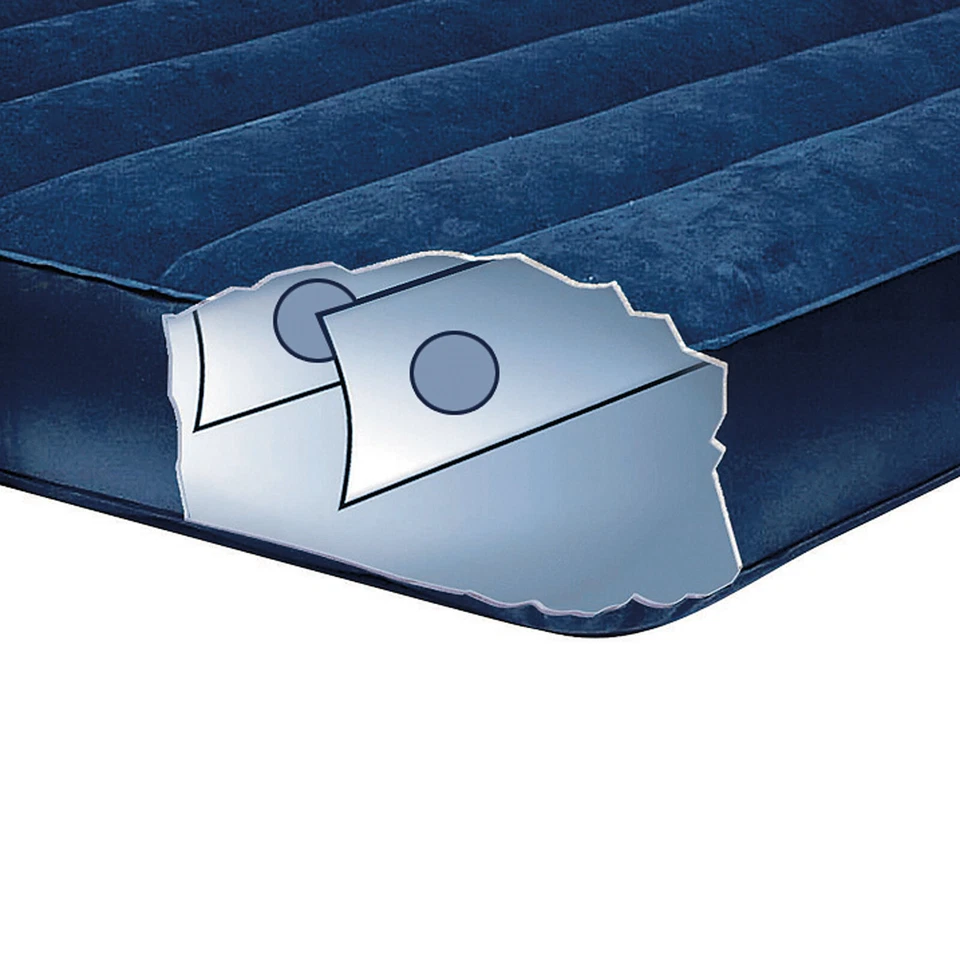 Intex Luftbett 203x183x25 cm Gästebett Luftmatratze Campingbett Reisebett 64755 - Bild 4 von 4