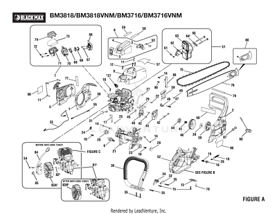Rieページ Ryobi Chainsaw Sprocket RY3714, RY3716, RY3818 Part 309418001 See