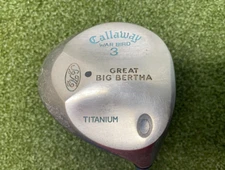 Callaway Great Big Bertha War Bird 3 Wood / RH / Ladies Graphite ~42.75" /jl7106
