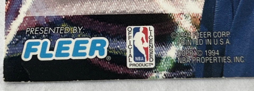 Tarjetas coleccionables Isaiah Rider NBA presentadas por Fleer Jam Session 94-95 Foto 3 de 3