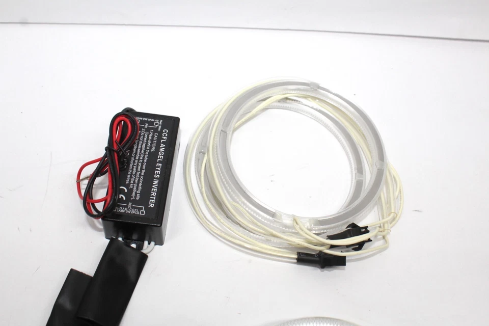 Anéis de halo CCFL para farol Infiniti G35 Coupe 03-05 olho de anjo - Branco - Imagem 3 de 3