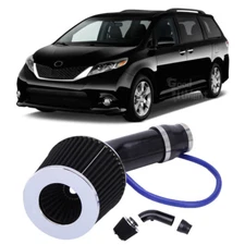 For Toyota Sienna Mini 3" Cold Air Intake Filter Kit Pipe Power Flow Hose System