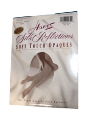 Hanes Silk Reflections Pantyhose Soft Touch Opaque Pearl 262 Size AB