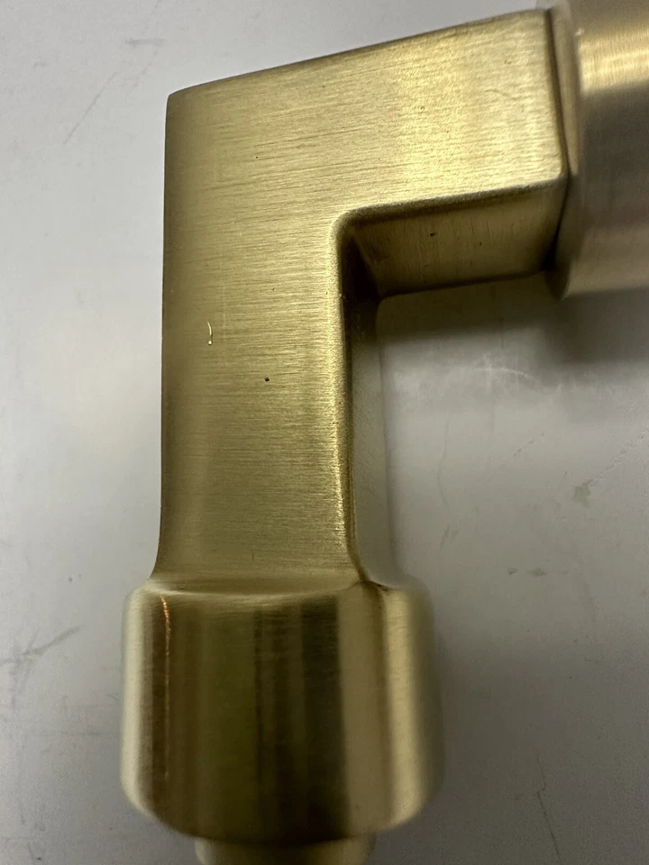 Juego de palancas ficticias Baldwin Estate L029.044.MR PVD latón satinado menos rosa Foto 3 de 4