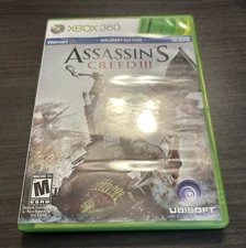 Assassin's Creed III - Walmart Edition (Microsoft Xbox 360, 2012)