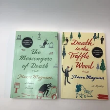 Death In The Truffle Wood The Messengers of Death Pierre Magnan 1st Ed Proofs