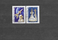 Hungary 1961 Yuri Gagarin FIRST MAN IN SPACE CNH Set SC # 1381-1382 