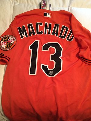 manny machado orange jersey