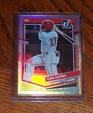 2023 Donruss Baseball Base Career Stat Line #127 Cam Collier 050/370