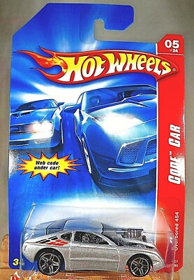 2007 Hot Wheels #89 Code Car 5/24 OVERBORED 454 Silver Variant w/Chrome Pr5 Sp