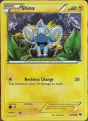 Shinx - 43/99 - Next Destinies Pokemon 2012