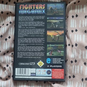 Fighters Megamix SEGA Saturn PAL (1996) Fighting Game, Manual, Multiplayer