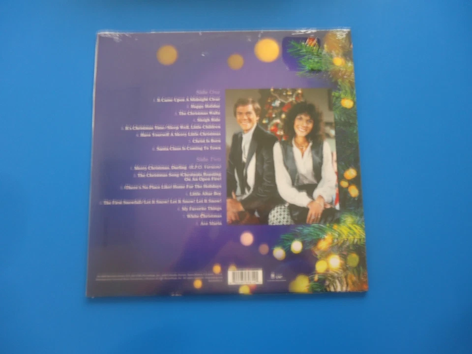 The Carpenters Christmas Once More LP (2024) NEW Shrink Wrap Tear - Image 2 of 3