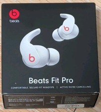 New Beats Fit Pro White Ear Buds NEW NIB Active Noise Cancelling Apple MK2G3LL/A