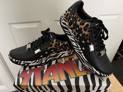 NEW PUMA x Paul Stanley GV Special Zebra KISS Sneakers Men's Size 10 Rare 370295
