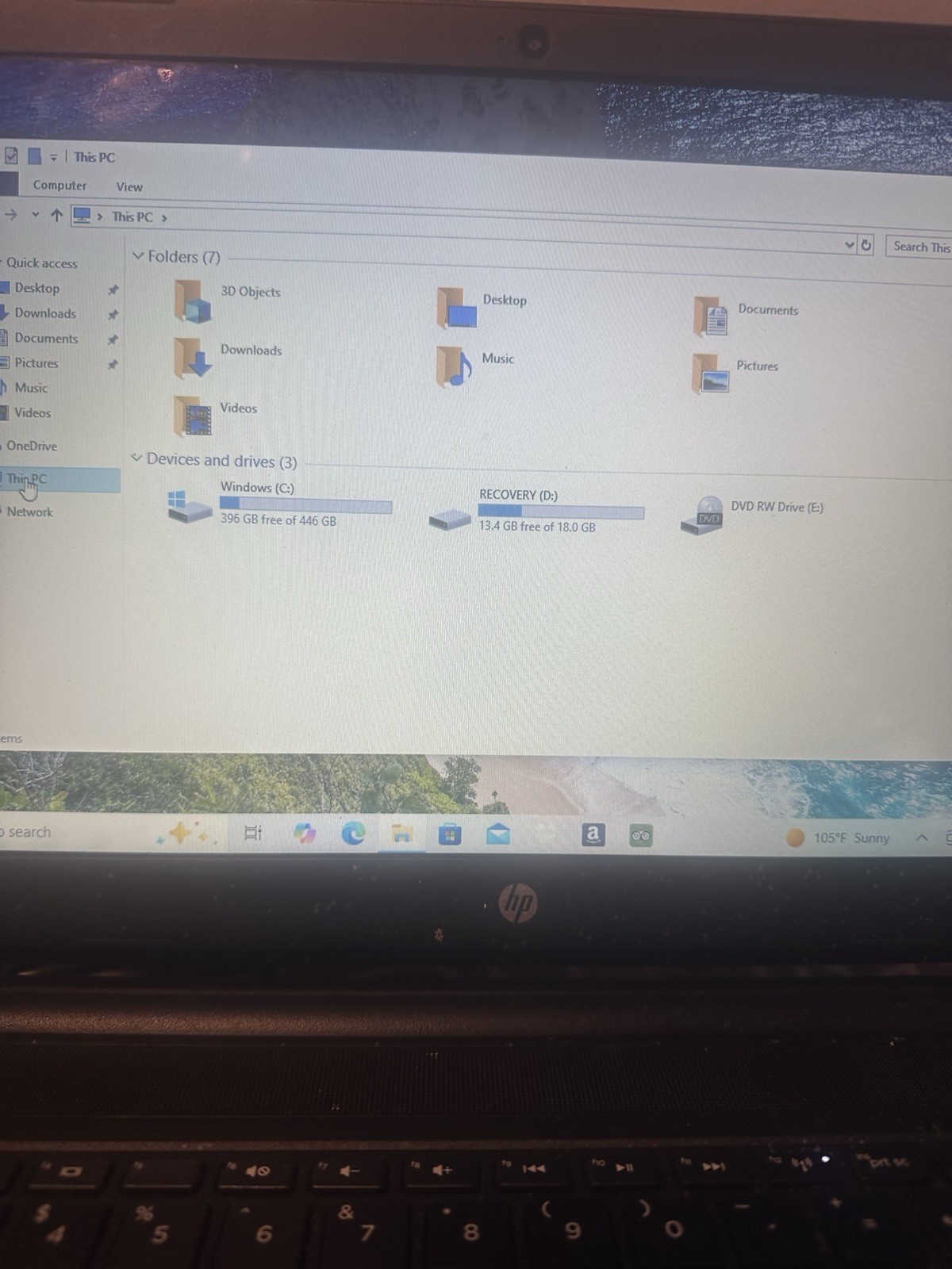 Refurbished HP 15 Laptop 15.6