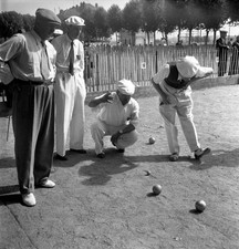 French bowls championship Historic France & Paris etc Old Photo 3