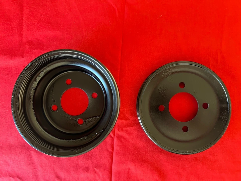 Fan Pulleys Water Pump Pulley Set 1988-1995 Toyota Pickup 4Runner 3.0 3VZ-E V6 - Image 2 of 4