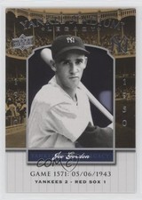 2008 Upper Deck Yankee Stadium Legacy Joe Gordon #YSL1571 HOF 3h2
