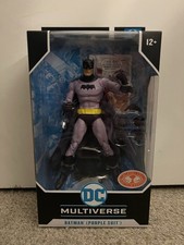 McFarlane DC Multiverse Batman Purple Suit Red Platinum Edition Brand New