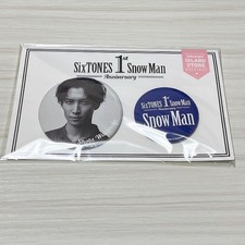 SnowMan Shota Watanabe Enamel Pin Badge Unopened Waterproof Packaging