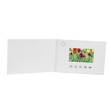 Video Greeting Card, Electronic Greeting Card with LCD Screen, 128M Memory