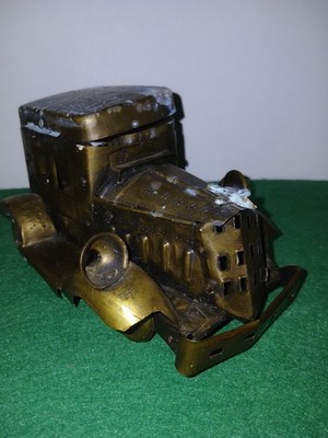 Räuchergefäßhalter Messing/Kupfer Oldtimer Modellpreisartikel (Aufbewahrungsbox #24)