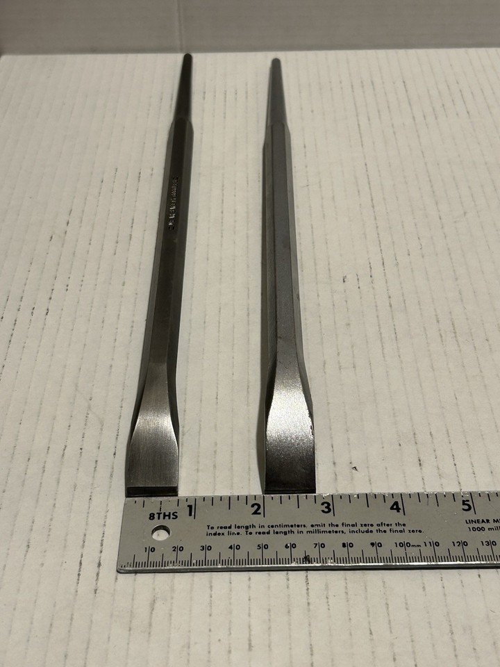 Vintage 2 pc 14” Mechanics Prybar Line Up Tool Lot MAC Blackhawk USA | eBay