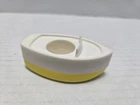 Vintage Fisher Price Little People Yellow Amusement Park Boat