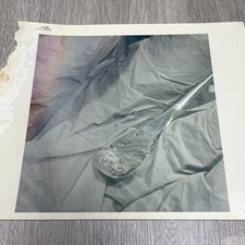 Original 1971 Apollo 15 NASA Lunar Sample Photograph Moon Sample Rocks MH JD